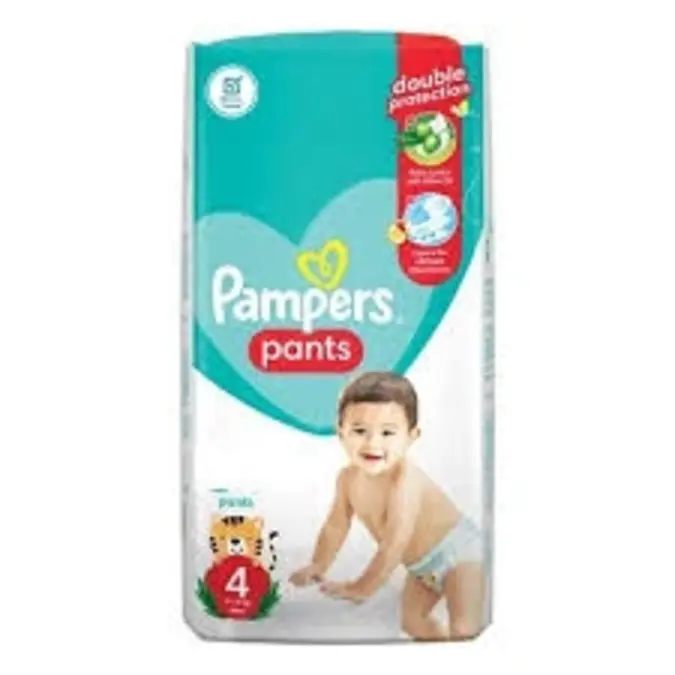 Pampers Pants Size 4 Maxi 7-18Kg 8 Pieces